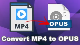 Convert MP4 to Opus
