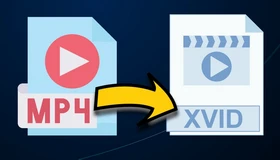 Convert MP4 to Xvid