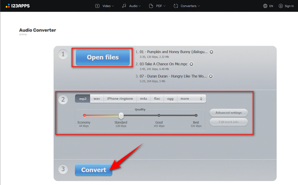 Convert MPC Files Online
