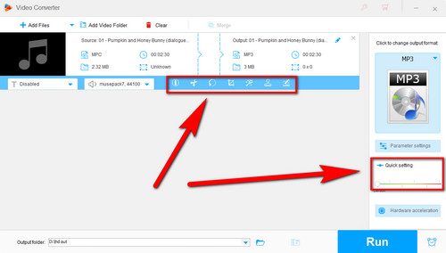 More Features with MPC Audio Converter