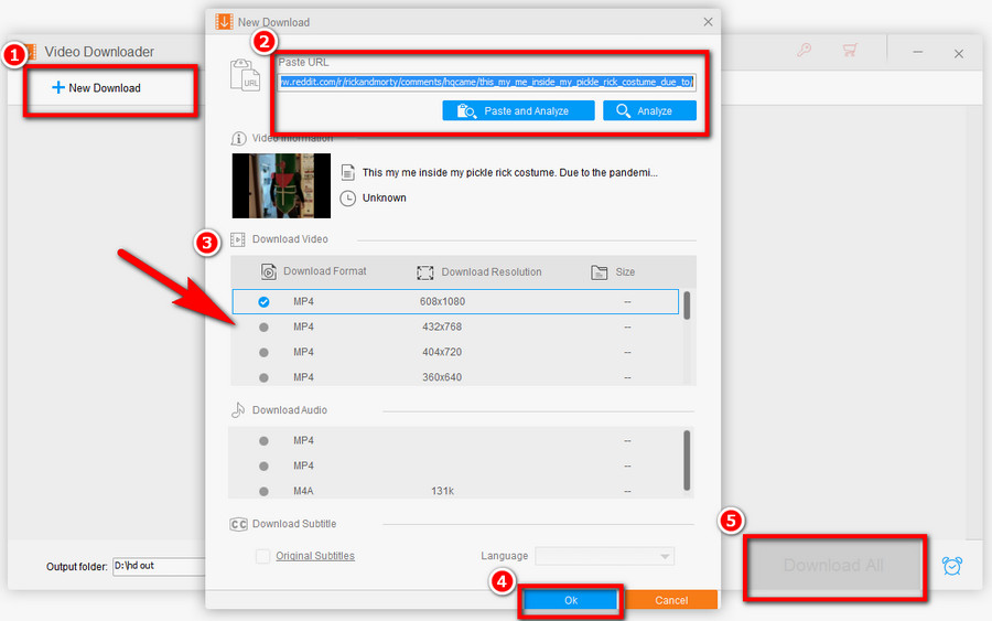 Download MPD Videos to MP4 with HD Video Converter Factory Pro