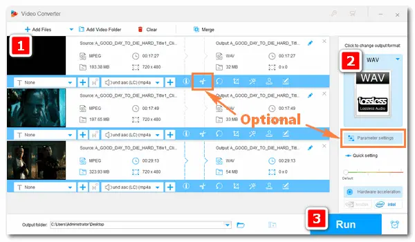 Convert MPEG File to WAV