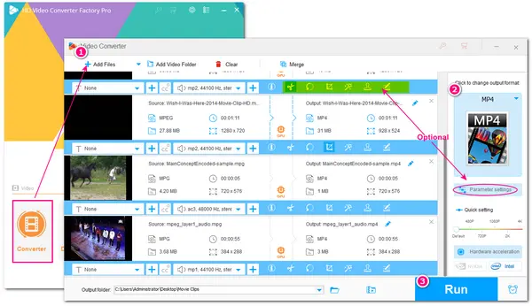 MPEG File Converter