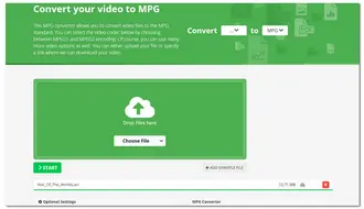 Video.online-convert for MPEG Conversion