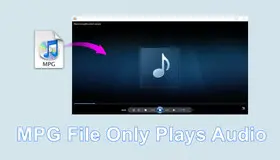 MPG File Only Plays Audio