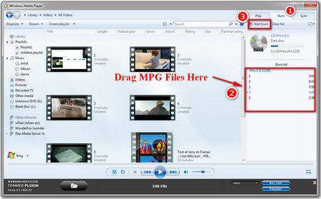 Burn DVD Using Windows Media Player 