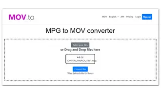 MOV MPG Converter Online