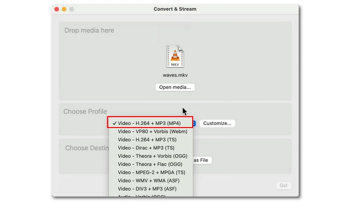 Select Profile