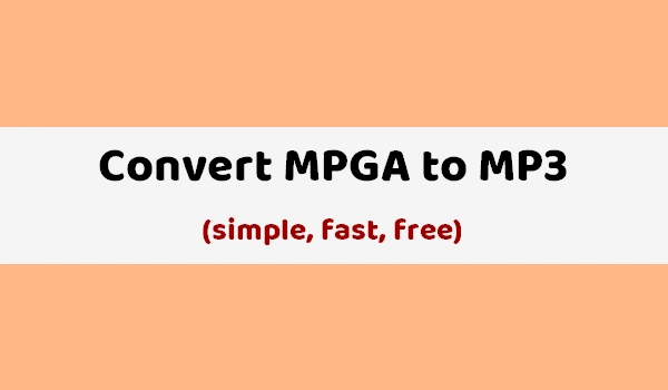 MPGA Converter