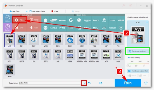 Choose the Output Format