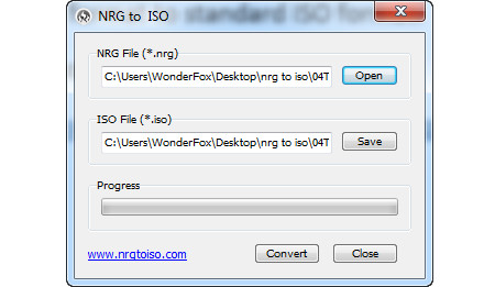 Converting .nrg to .iso
