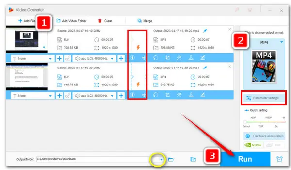 Convert OBS FLV Recordings to MP4