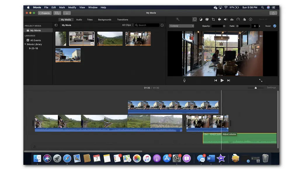 How to Edit Recordings in OBS in iMovie