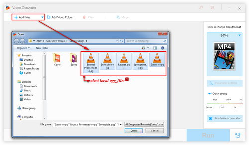 Load .ogg Files into Program