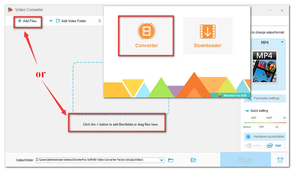 Add OGV files into OGV File Converter