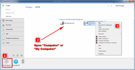 Open CD NRG files with the NRG file opener
