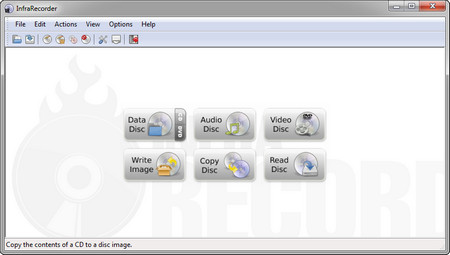 Open Source DVD/CD Burner Software - InfraRecorder 