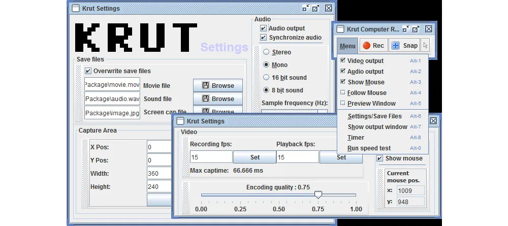 Krut Computer Recorder