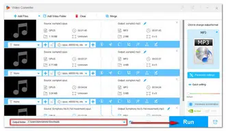 Change Opus to MP3