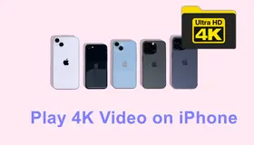 Play 4K Video on iPhone