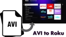 Play AVI on Roku