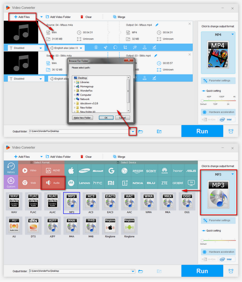 Convert M4A to Windows