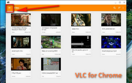 VLC Player for Chromebook