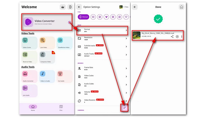 MOV to MP4 Converter App