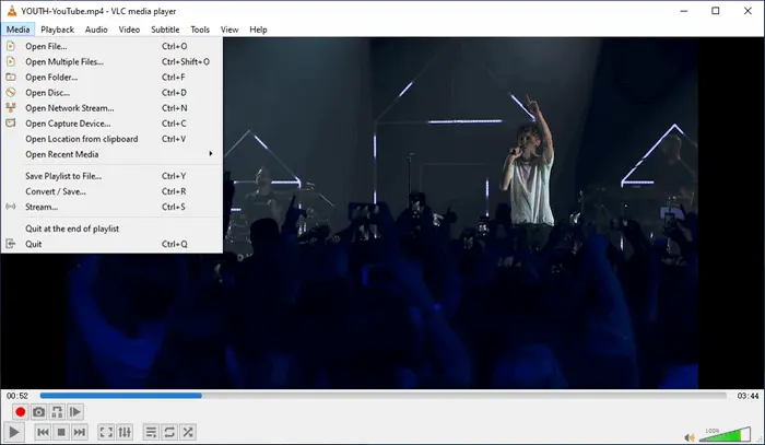 VLC MP4 Player Windows 10