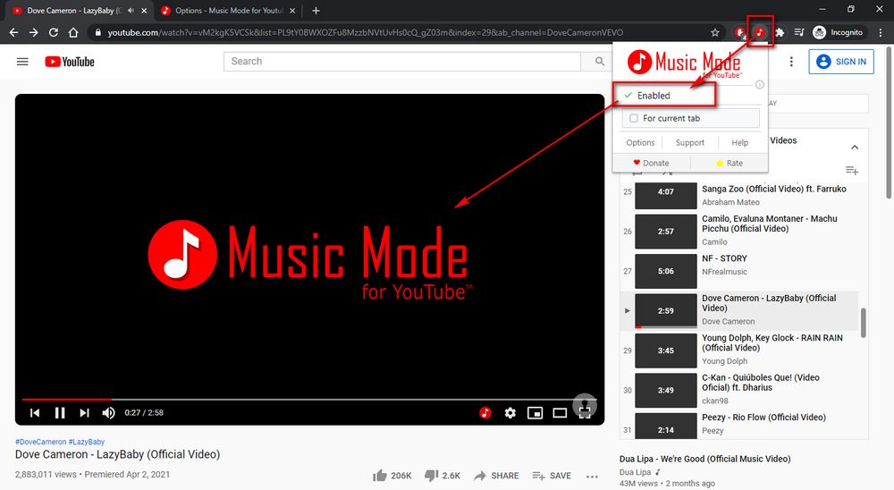 Audio Only YouTube