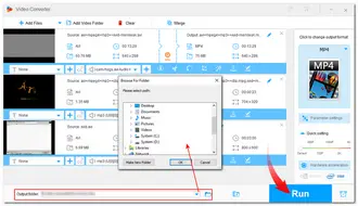 Output Converted Files