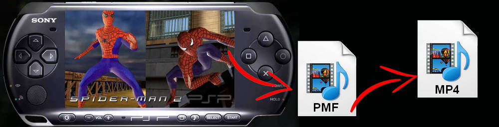 PSP PMF to MP4 Conversion