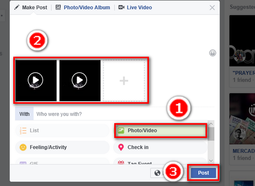 Embed YouTube Facebook