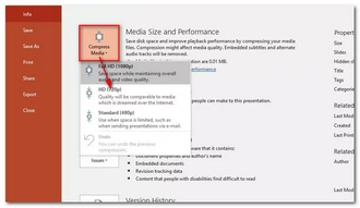 Compress Large Media File