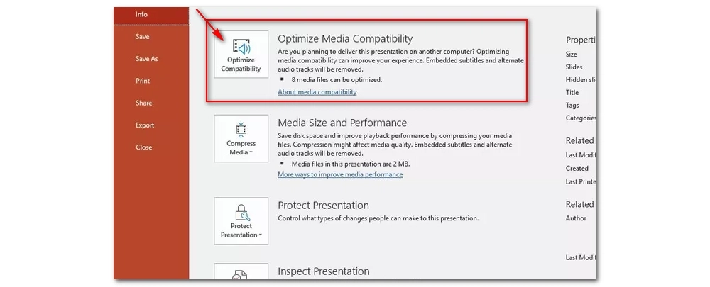 Optimize audio for compatibility