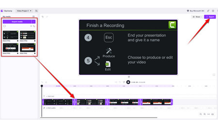 Create a video in Clipchamp