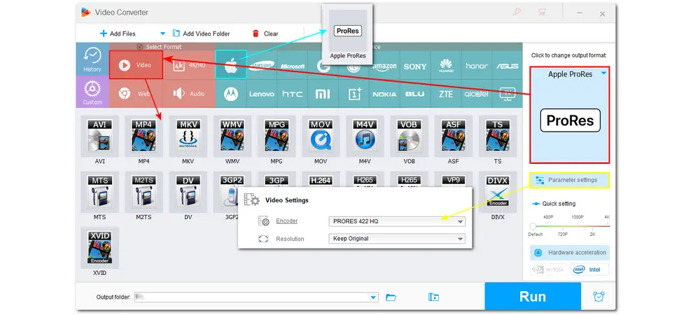 Choose Output Format