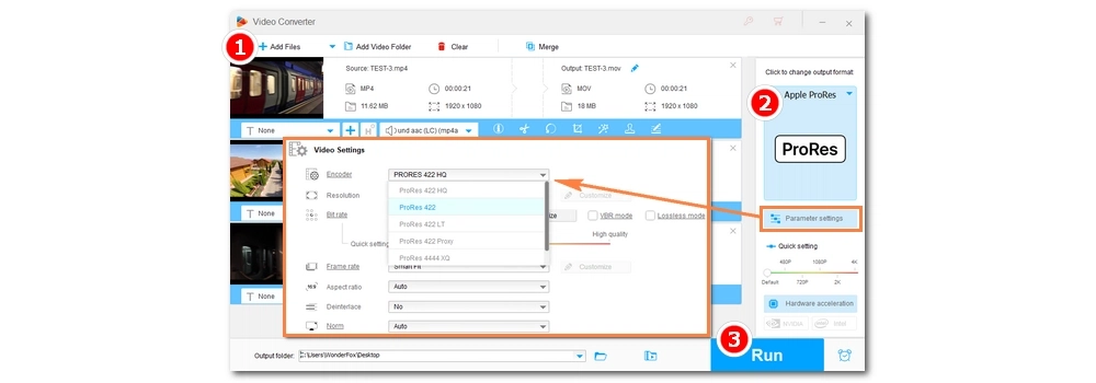 Export ProRes on Windows