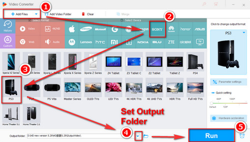 Video Formats for PS3