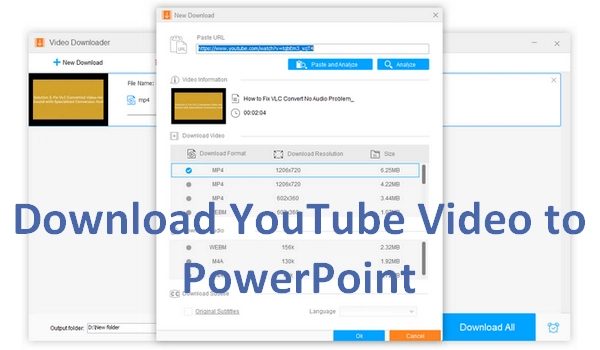 How to Download a YouTube Video to PowerPoint