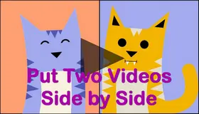 Put Two Videos Side by Side