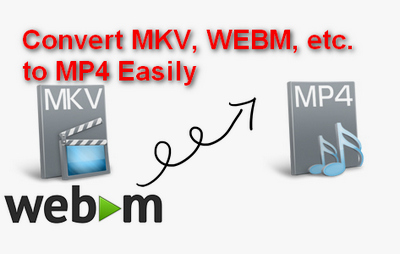 Convert MKV, WebM to MP4 Easily