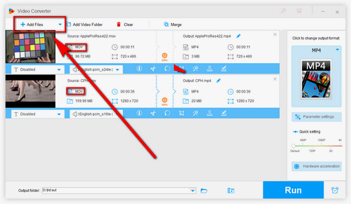 Load QT Files into Program