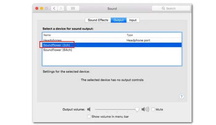 Set Sound Output Device