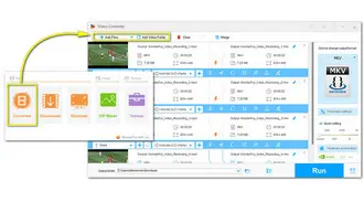 Open Converter and Import Recorded File