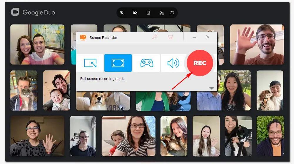 Start Recording Video Call