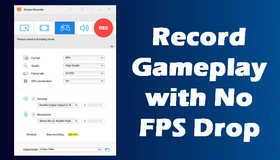 Record Gameplay without Losing FPS