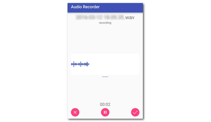 Use the Audio Recorder App
