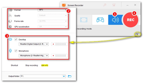 Record System Audio and Mic at the Same Time