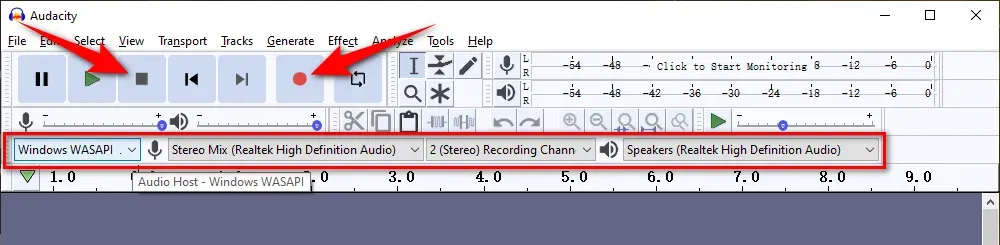 Record Music from Pandora with Audacity